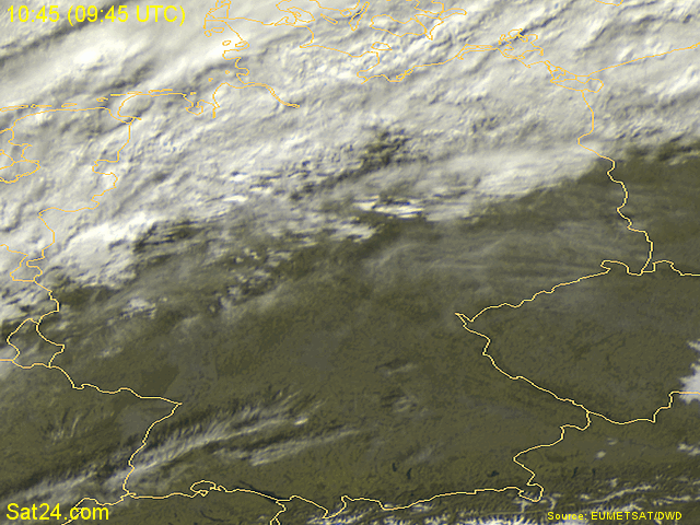 Satelittenbild UTC 0945