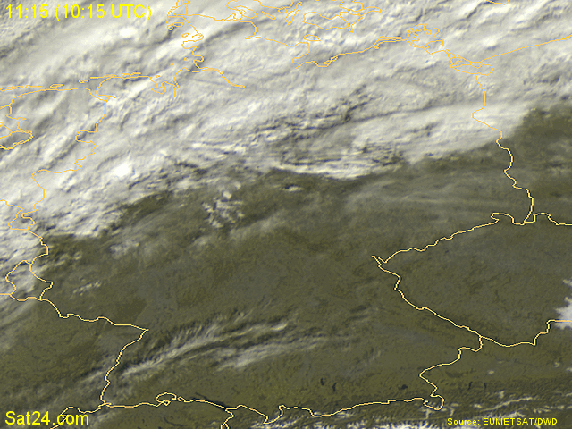 Satelittenbild UTC 1015