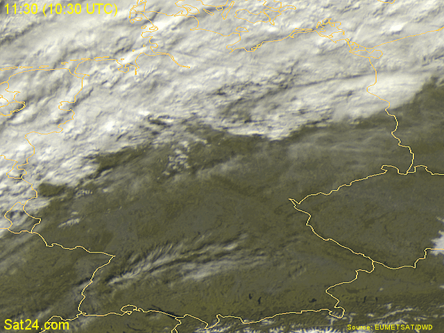 Satelittenbild UTC 1030