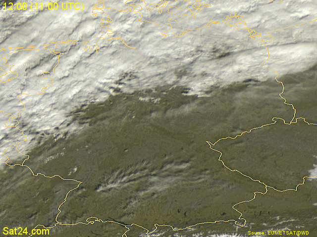 Satelittenbild UTC 1100