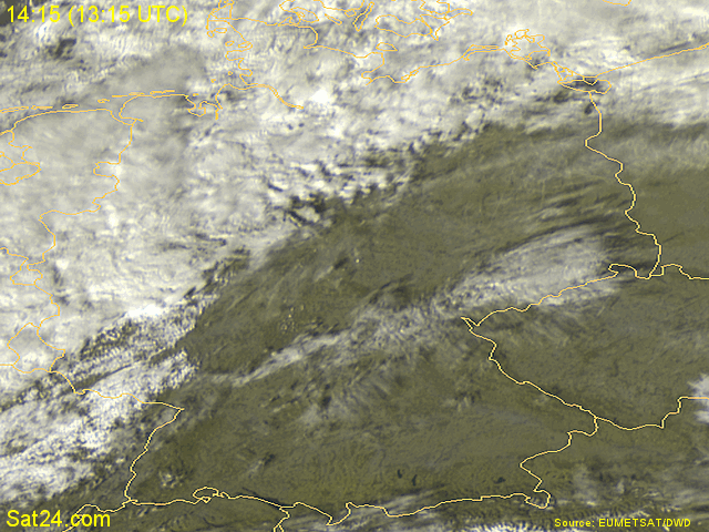 Satelittenbild UTC 1315