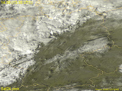 Satelittenbild UTC 1330