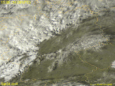 Satelittenbild UTC 1400