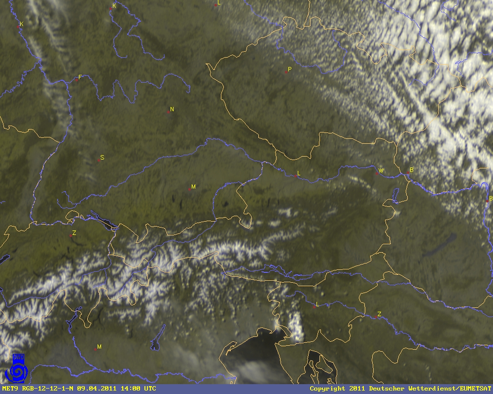 Sat-Bild 14:00 UTC