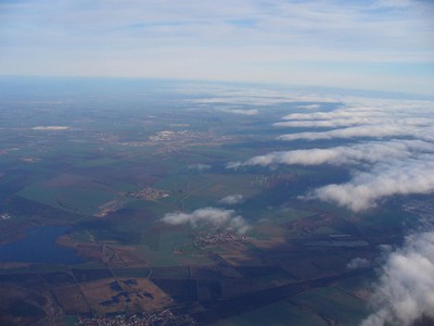 Blickrichtung Ostharz mit "Wolkenzungen"