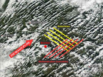 NOAA-Satellitenbild hochauflösend - Übersicht