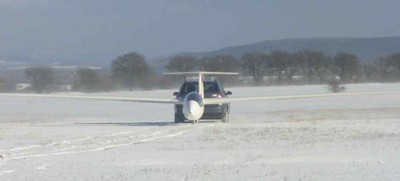 AW (Frantisek Myska) auf dem Weg zum Start