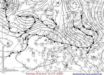 DWD-Bodenanalyse 25.2.2012, 12 UTC