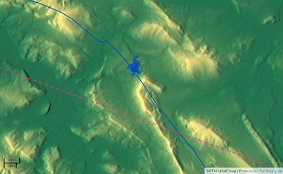 IGC-Flugspur am Ith-Nordkopf