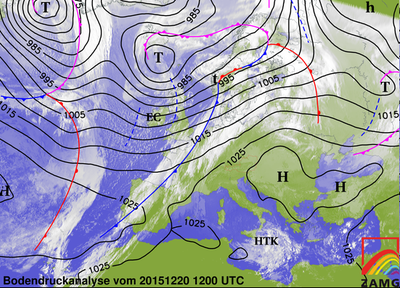 Bodendruckanalyse 20.12.15, 12 UTC 