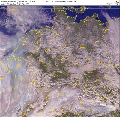 Satellitenbild 12 UTC