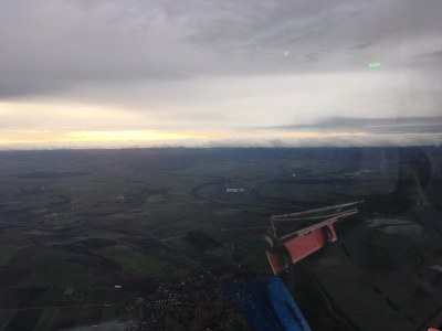 Anflug Richtung Harz