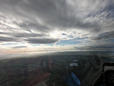 Anflug zum Harz aus N