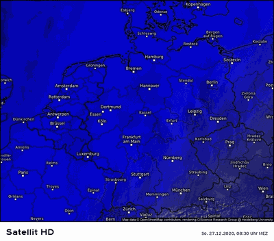 Satellitenbild-Animation 