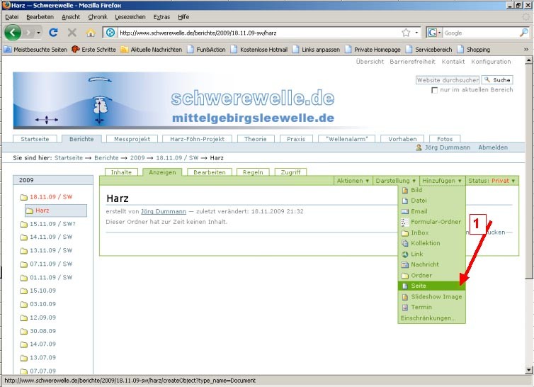 Seitehinzufügen 1